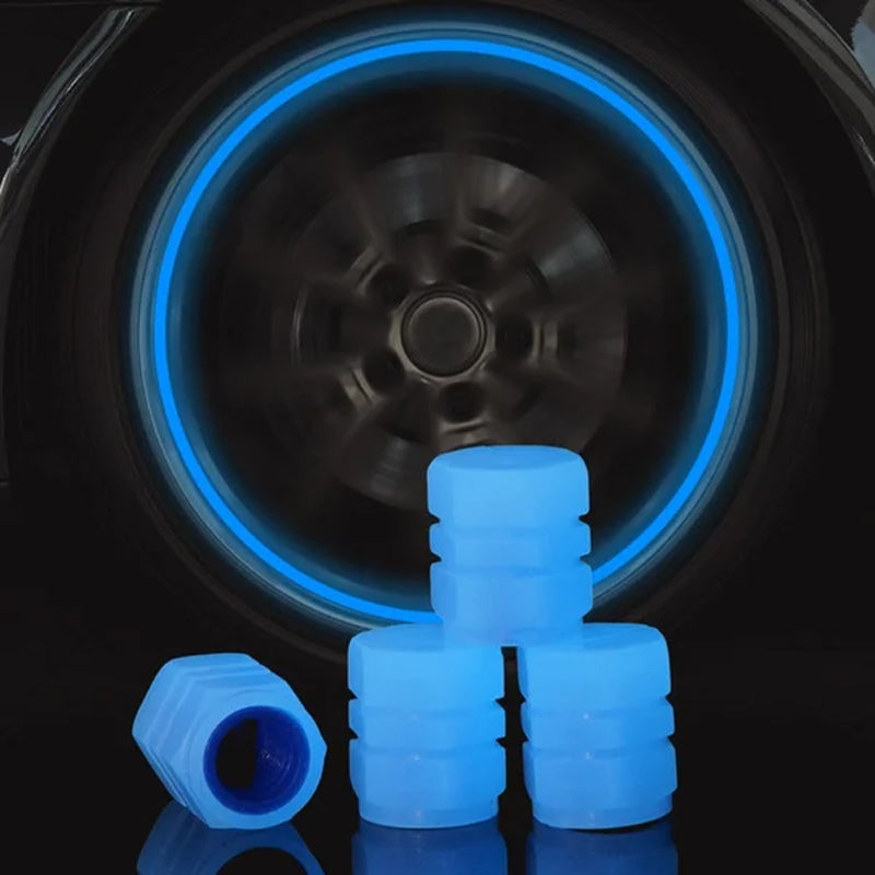💥Universal Fluorescent Tire Valve Caps (4 PCS/Set)💥