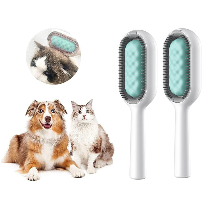 Multifunctional Pet Hair Removal Comb with Water Tank