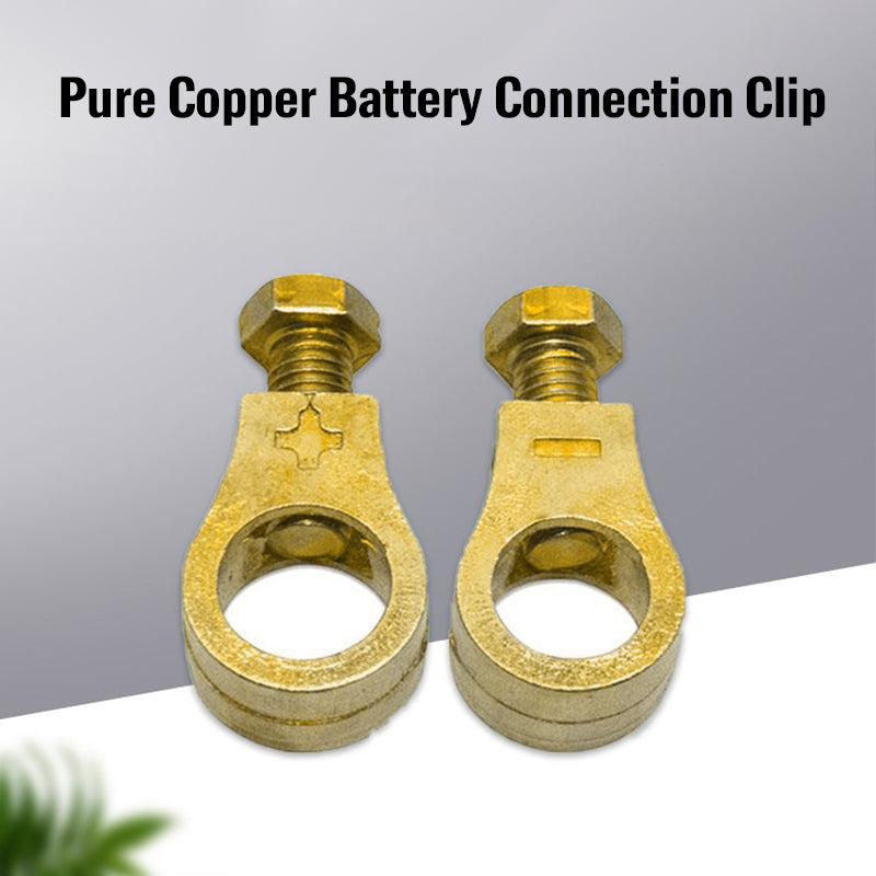 Pure Copper Battery Connection Clip