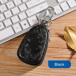 Load image into Gallery viewer, Genuine Leather Car Key Holder key Bag Keychain Wallet
