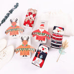 Load image into Gallery viewer, Christmas Cartoon Jacquard Cotton Women&#39;s Socks, 3 Sets
