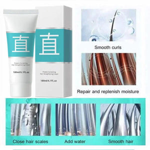 ✨Hot Sale - Buy More Save More🔥Silk & Gloss Hair Straightening Cream