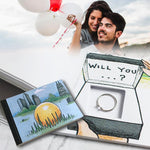 Load image into Gallery viewer, Creative Flip Book for Hiding Your Ring for Valentine&#39;s Day
