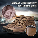 Load image into Gallery viewer, Outdoor Men Plus Velvet Boots Hiking Shoes
