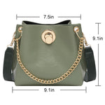 Load image into Gallery viewer, Fashion Chain Bucket Bag
