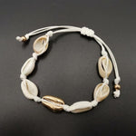 Load image into Gallery viewer, Women Cowrie Shell Bracelets Delicate Rope Chain Bracelet
