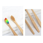 Load image into Gallery viewer, New Design Mixed Color Bamboo Toothbrush
