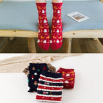 Load image into Gallery viewer, Christmas Cartoon Jacquard Cotton Women&#39;s Socks, 3 Sets
