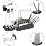 Load image into Gallery viewer, 16 in 1 Bicycle Mechanic Repair Tool Kit
