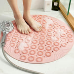 Load image into Gallery viewer, Round Non Slip Shower Mat
