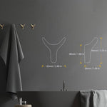 Load image into Gallery viewer, Horns Coat Hooks Wall Decoration
