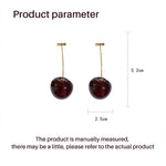 Load image into Gallery viewer, Cute 3D Cherry Earrings
