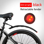 Load image into Gallery viewer, Bicycle Retractable Mudguard with Taillights
