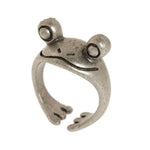 Load image into Gallery viewer, Vintage Unisex Frog Ring
