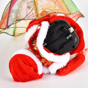 Parachute Santa- Christmas decoration