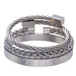 Load image into Gallery viewer, Woven Stainless Steel Bracelet
