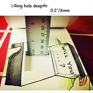 Creative Flip Book for Hiding Your Ring for Valentine's Day