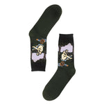 Load image into Gallery viewer, Classic Art Patterned Mid Socks
