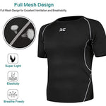 Load image into Gallery viewer, Men tight-fitting short-sleeved sportswear
