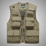 Load image into Gallery viewer, Outdoor Lightweight Mesh Fabric Vest
