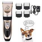 Load image into Gallery viewer, Professional Rechargeable Animal Hair Trimmer
