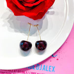 Load image into Gallery viewer, Cute 3D Cherry Earrings
