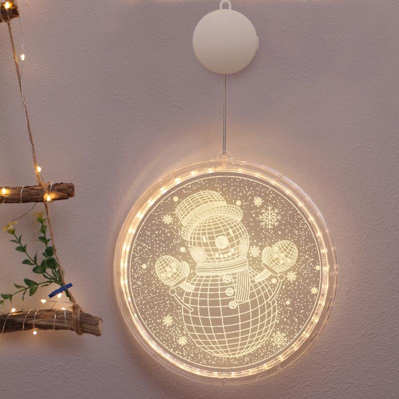 3D Christmas Hanging Lamp