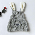 Load image into Gallery viewer, Super absorbent rabbit ear dry hair cap
