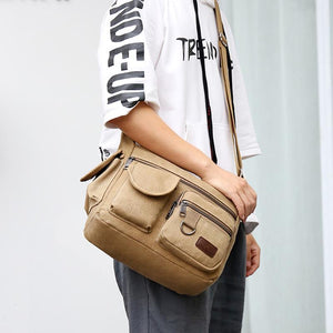 New Canvas Men's Shoulder Bag