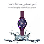 Load image into Gallery viewer, Waterproof Starry Sky Girl Wristwatch
