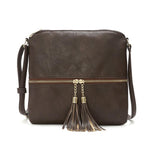 Load image into Gallery viewer, Medium Crossbody Bag with Tassel
