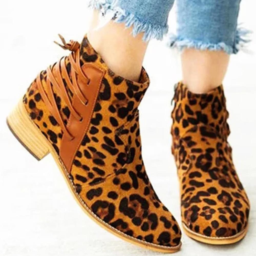 Women Fashion Side Zipper Boots