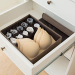 Load image into Gallery viewer, Linen Underwear Storage Box
