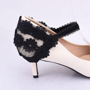 High-Heeled Shoes Anti-drops Heel Straps