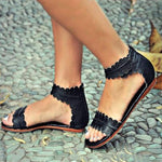 Load image into Gallery viewer, Women Sandals Fashion Flat Roman Shoes
