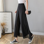 Load image into Gallery viewer, Ice Silk Chiffon Wide Leg Pants
