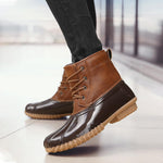 Load image into Gallery viewer, Waterproof high-top plus velvet snow boots
