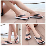 Load image into Gallery viewer, Women Soft Rainbow Flip-Flops Slippers
