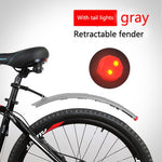 Load image into Gallery viewer, Bicycle Retractable Mudguard with Taillights
