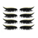 Load image into Gallery viewer, Reusable Eyeliner And Eyelash Stickers (4 Pairs)
