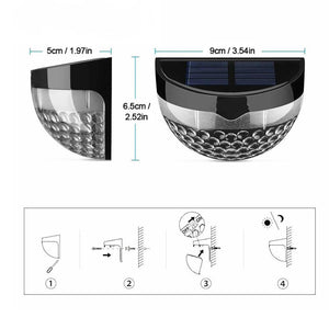 Solar Fence Decoration Light