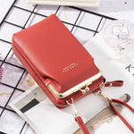 Load image into Gallery viewer, 2020 New Fashion Women Phone Bag Solid Crossbody Bag
