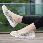 Load image into Gallery viewer, Women&#39;s Lace Screen Breathable Net Flat Shoes
