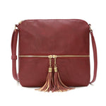 Load image into Gallery viewer, Medium Crossbody Bag with Tassel
