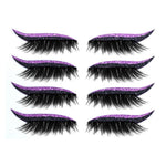 Load image into Gallery viewer, Reusable Eyeliner And Eyelash Stickers (4 Pairs)
