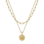 Load image into Gallery viewer, Gold Initial Necklaces for Women
