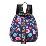 Load image into Gallery viewer, Floral Waterproof Shoulder Bag Backpack
