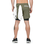 Load image into Gallery viewer, 2-in-1 Double-layer Fitness Quick-drying Pants
