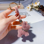 Load image into Gallery viewer, Luxury French Bulldog Keychain
