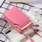 Load image into Gallery viewer, 2020 New Fashion Women Phone Bag Solid Crossbody Bag
